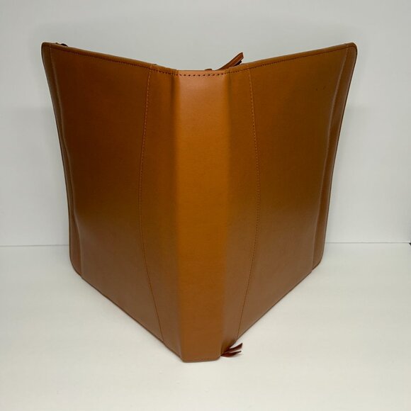 Royce Leather Writing Portfolio Binder Bonded Leather Tan - Picture 12 of 16